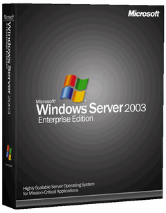 Лицензионный бокс Windows Server 2003